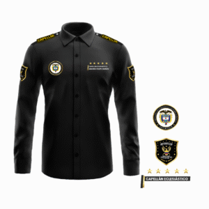 CAMISA NEGRA CAPELLÁN OFICIAL